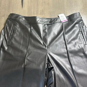 NWT Halogen Vegan Leather Pants